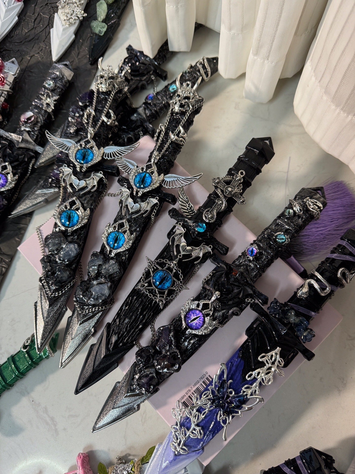 🔥Valentine's Day 50% Off - Handmade Dark Gothic Dagger/Short Sword 🗡️