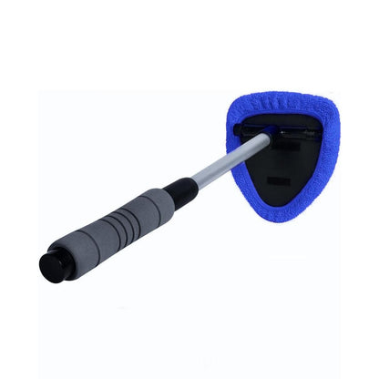 Easy Defogging in Seconds👍Microfiber Windshield Cleaner with Extendable Handle