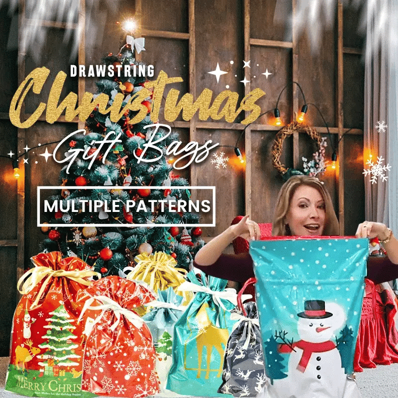 🎁🎁Christmas Sale 49% OFF🎅The World’s Best Christmas Gift Bag With Drawstring🎁