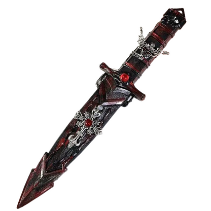 🔥Valentine's Day 50% Off - Handmade Dark Gothic Dagger/Short Sword 🗡️