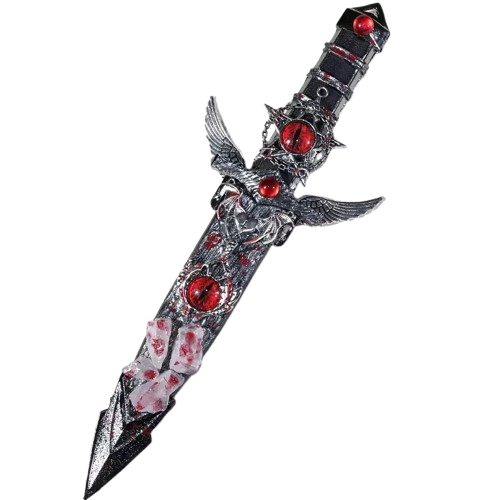🔥Valentine's Day 50% Off - Handmade Dark Gothic Dagger/Short Sword 🗡️
