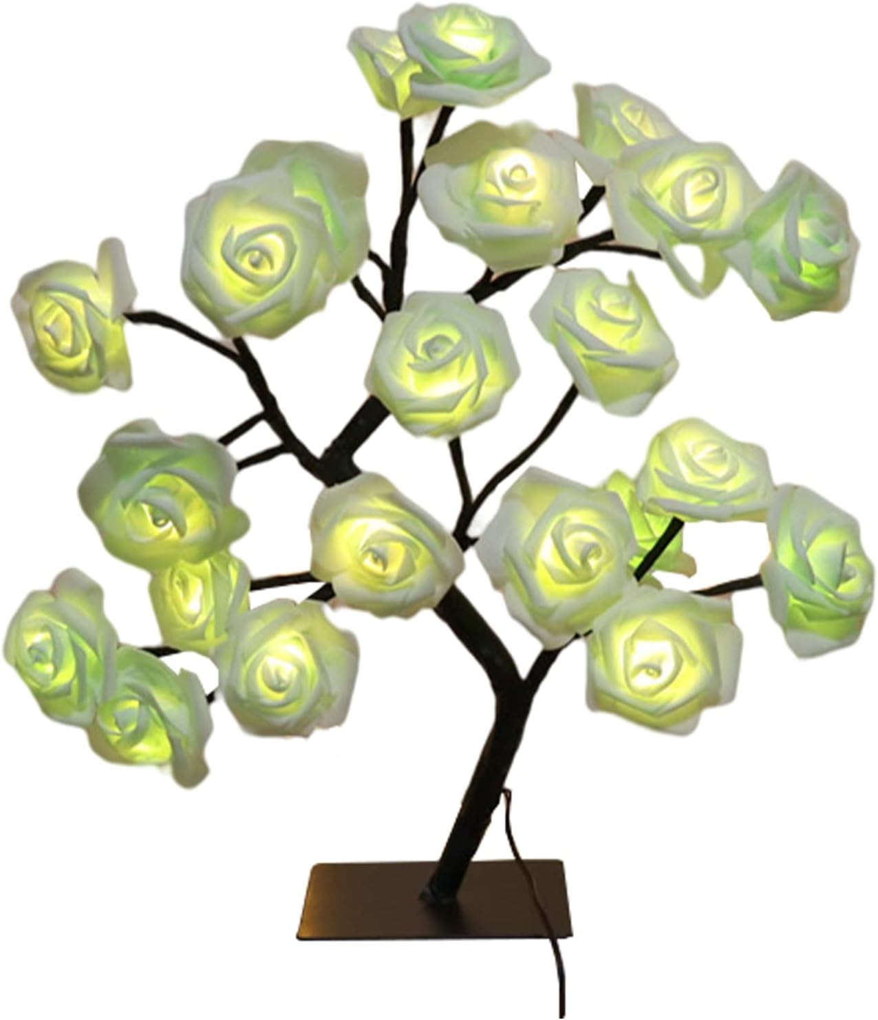 🎁🌹 Romantic LED Rose Flower Bonsai Table Lamp - Great Promotion! 🔥