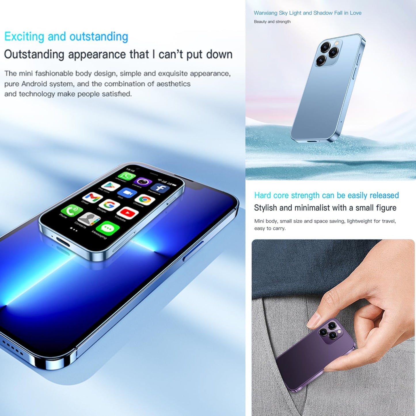 📱Mini Smartphone Promotion🔥Buy Two and Get 60% Off