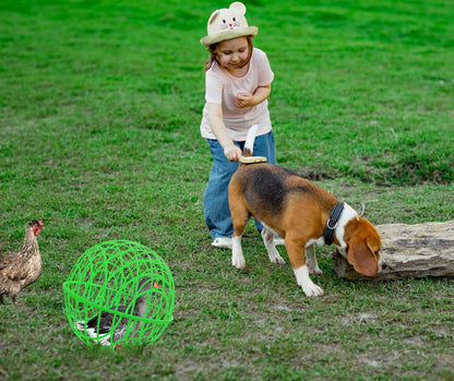 🐔Rolling Chicken Coop 🥅 - Portable Outdoor Pet Enclosure 🔗