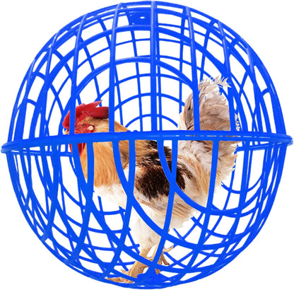 🐔Rolling Chicken Coop 🥅 - Portable Outdoor Pet Enclosure 🔗