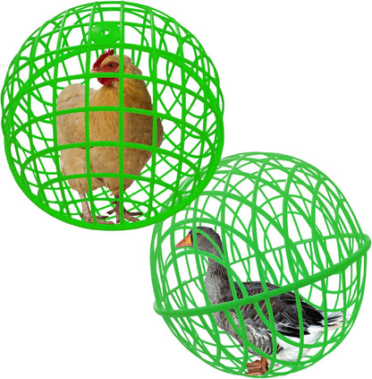 🐔Rolling Chicken Coop 🥅 - Portable Outdoor Pet Enclosure 🔗