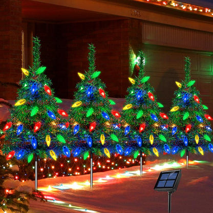 🏆Flash Sale⚡ 50K+ SOLD! Almost Gone-💥Aurora Haven Outdoor LED Light (with 20 strawberry decorations)