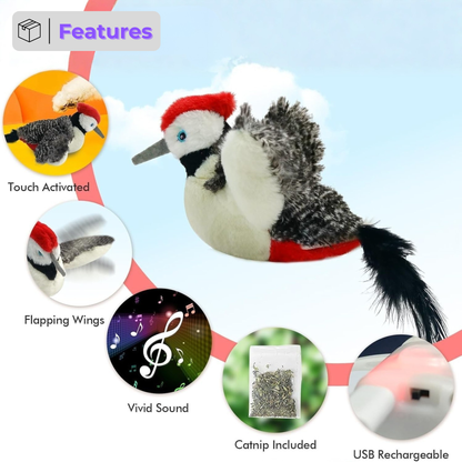 🐱Cat toys, flapping-winged penguins, interactive birds that chirp 🐦