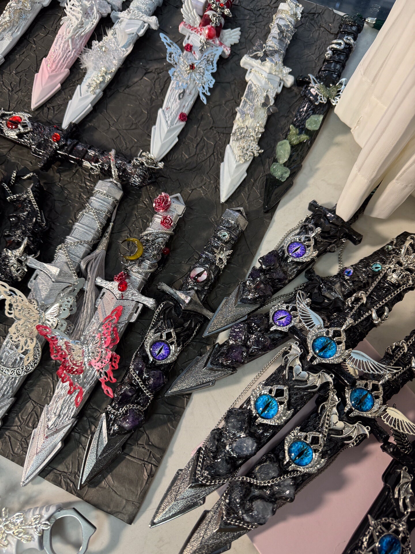 🔥Valentine's Day 50% Off - Handmade Dark Gothic Dagger/Short Sword 🗡️