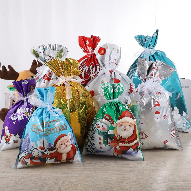🏆#1 Bestselling🏆MerryPouch Christmas Drawstring Gift Bags