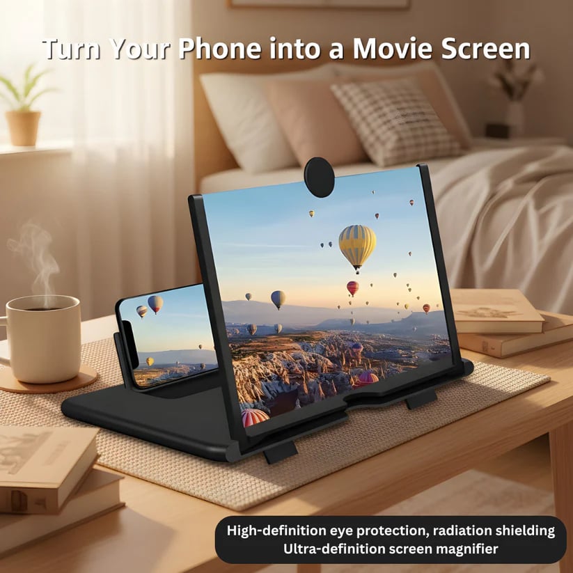 🔥Hot Selling Item: 12-inch High-Definition Mobile Phone Screen Magnifier📱